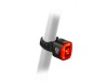 Světlo zad. Cubus Brake USB CobLed 70 lm  (černá/červené-sklo)