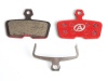 Brzdové destičky ABS-66 Avid Code R  (červená)