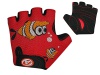 Rukavice Junior Fish M (červená/černá)